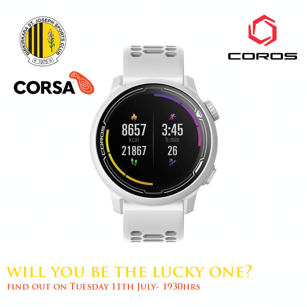 Coros Watch to be Raffled at 5k Road Race - BSJ